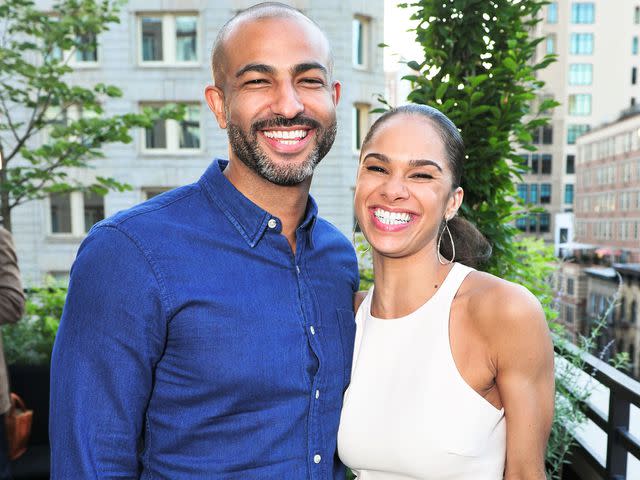 <p>Joe Schildhorn/BFA/Shutterstock</p> Olu Evan and Misty Copeland at an Evening with Misty Copeland on June 24, 2015 at Smyth in New York City.