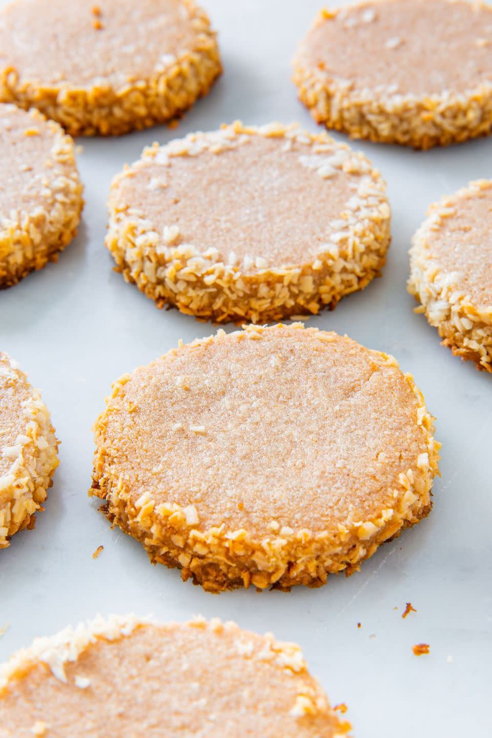 Snickerdoodle Shortbread Cookies