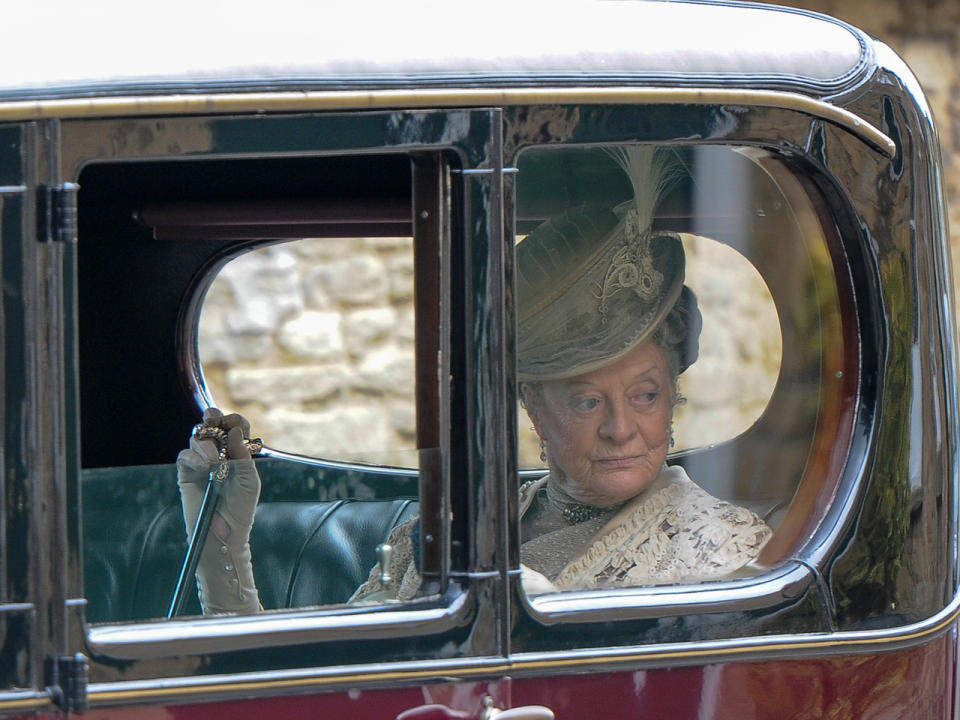 Maggie Smith in “Downton Abbey”