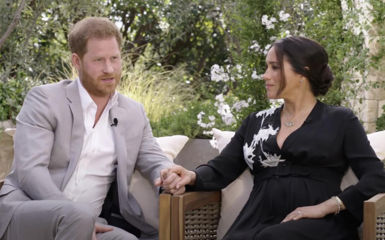 Prince Harry and Meghan opened up to Oprah about their relationship - CBS