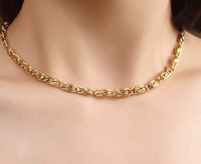 Chunky Choker Necklace — Olivia Kane