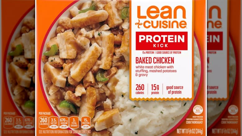 lean cuisine baked chicken packaging