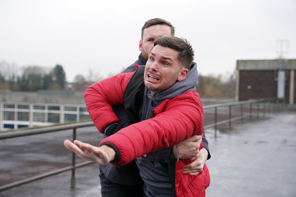 murphy and ste hay in hollyoaks