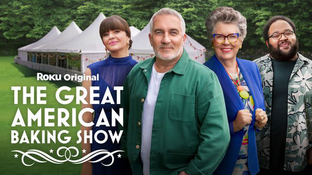 <p>The Roku Channel</p> The Great American Baking Show