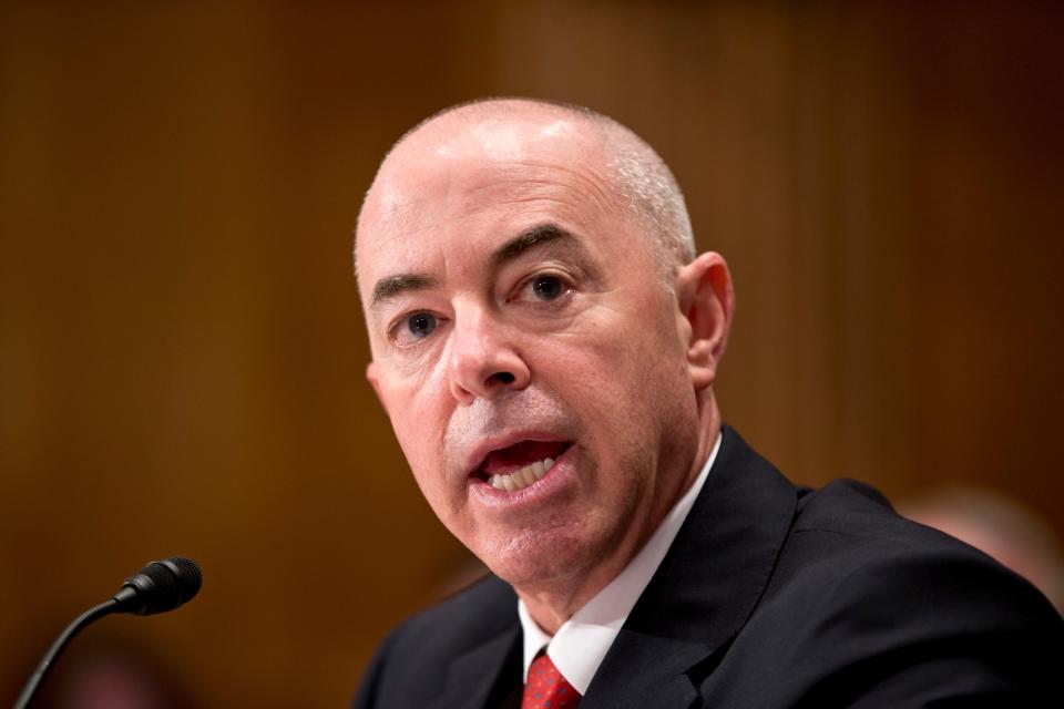 <p>If confirmed by the Senate, Mayorkas would be the first Hispanic and the first immigrant to lead DHS. </p> (FILE. Copyright 2020 The Associated Press. All rights reserved. )