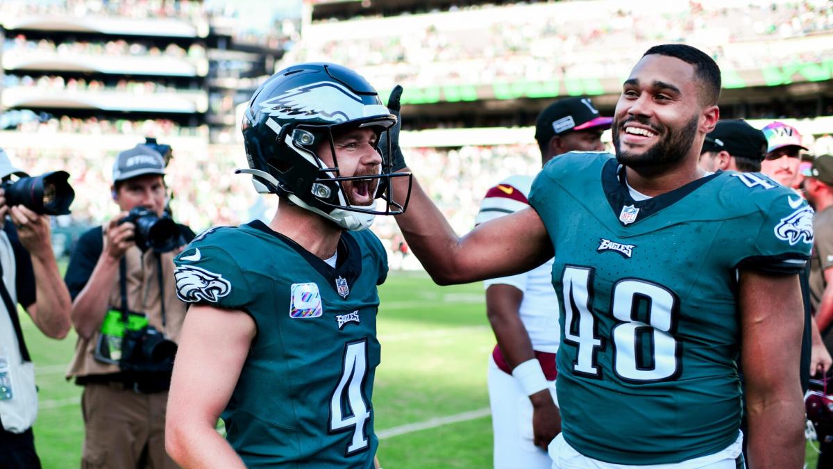 Jake Elliott is the NFC Special Teams Player of the Week! : r/eagles