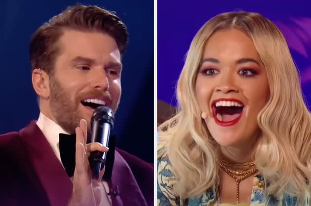 Joel Dommett and Rita Ora