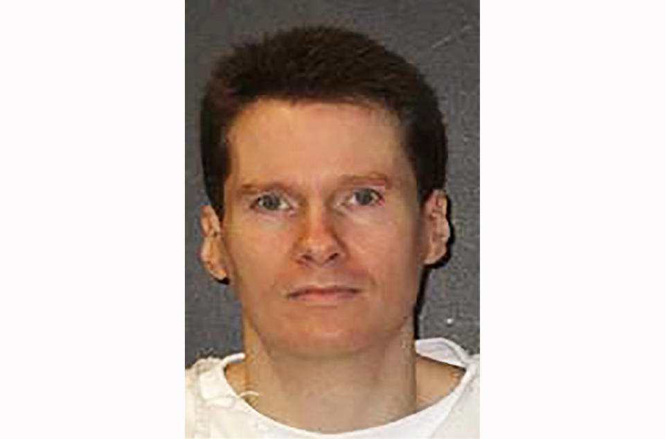 This undated photo provided by the Texas Department of Criminal Justice shows Billy Joe Wardlow. Wardlow is scheduled to be executed Wednesday, July 8, 2020. A five-month delay in executions in Texas due to the coronavirus pandemic is set to come to an end with the scheduled lethal injection of Wardlow, condemned for fatally shooting an 82-year-old man nearly three decades ago. (Texas Department of Criminal Justice via AP)