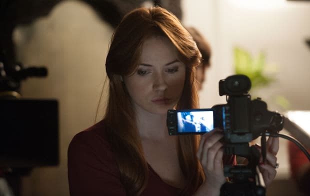 Karen Gillan in <em>Oculus</em>.