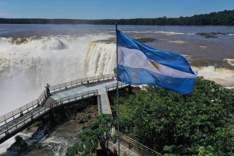 Así quedó el balcón mirador a la Garganta del Diablo