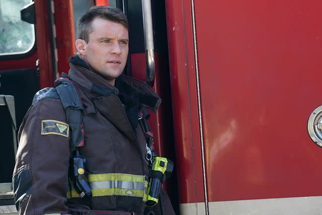 <p>Lori Allen/NBC/NBCU Photo Bank/Getty </p> Jesse Spencer as Matthew Casey in “Chicago Fire.”