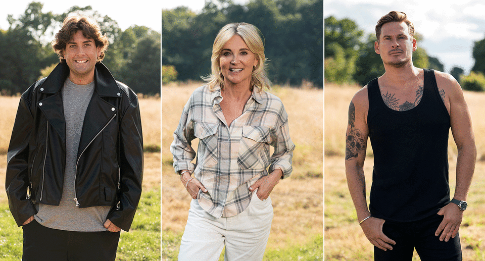 Arg, Anthea Turner and Lee Ryan star in 'The Real Dirty Dancing'. (Channel 4)