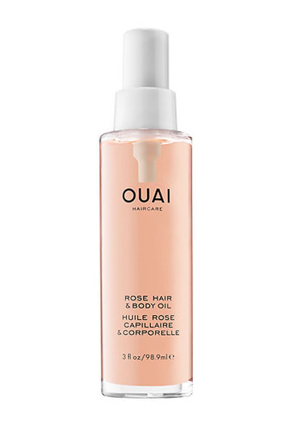 <p>If you want a more feminine scent make sure to check this body oil out. I love the smell of rose so this is right up my alley.</p><p>Sephora, $32, <a href="https://go.redirectingat.com?id=74968X1596630&url=http%3A%2F%2Fwww.sephora.com%2Frose-hair-body-oil-P419005&sref=https%3A%2F%2Fwww.elle.com%2Fbeauty%2Fnews%2Fg30170%2Fsummer-hair-makeup-skincare%2F" rel="nofollow noopener" target="_blank" data-ylk="slk:sephora.com;elm:context_link;itc:0;sec:content-canvas" class="link "><em>sephora.com</em></a></p>