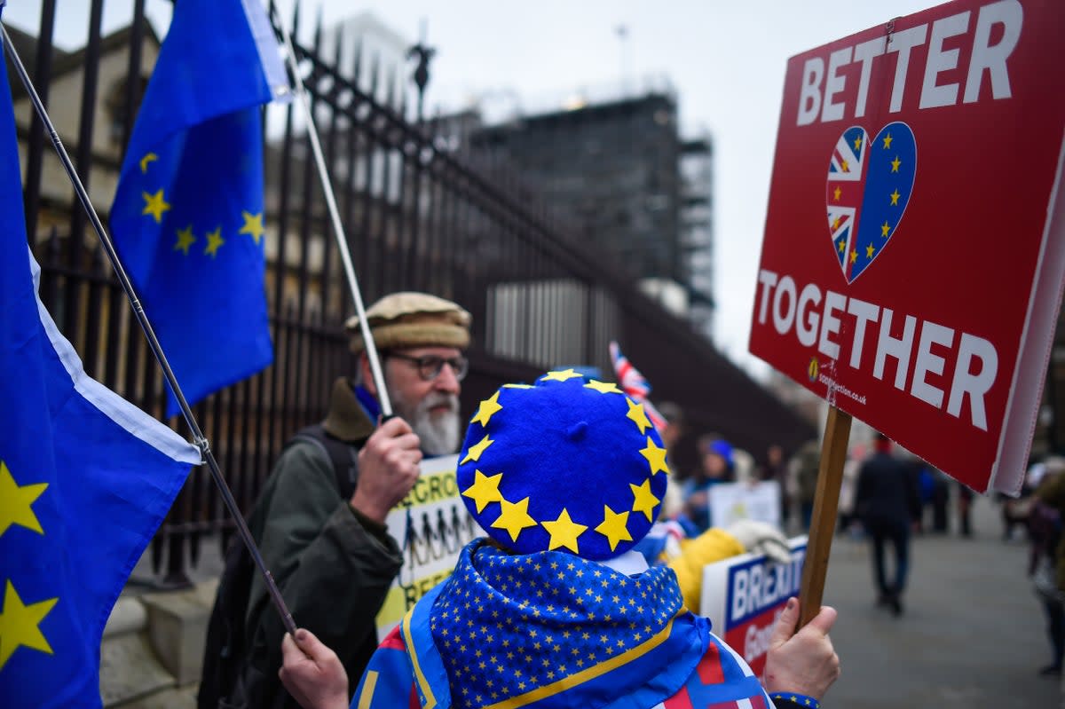 Like so many political promises, Get Brexit Done turns out to have been a false prospectus (Getty Images)