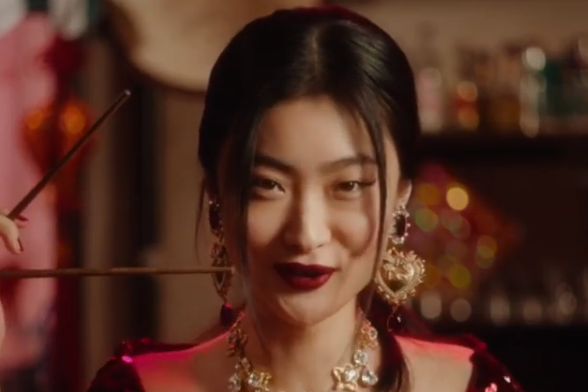 Dolce and Gabbana ad is banned from Chinese social media platform Weibo after complaints of 'racist' stereotypes