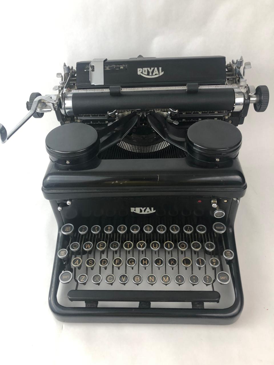 This pre-WWII Royal ($199) was sleek but very heavy.