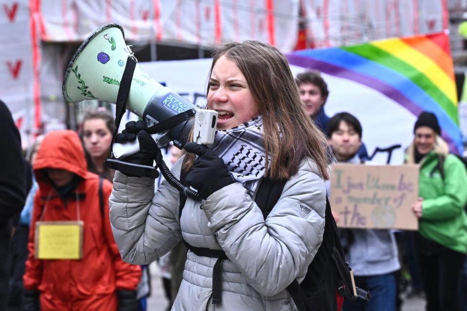 Greta Thunberg (EPA)