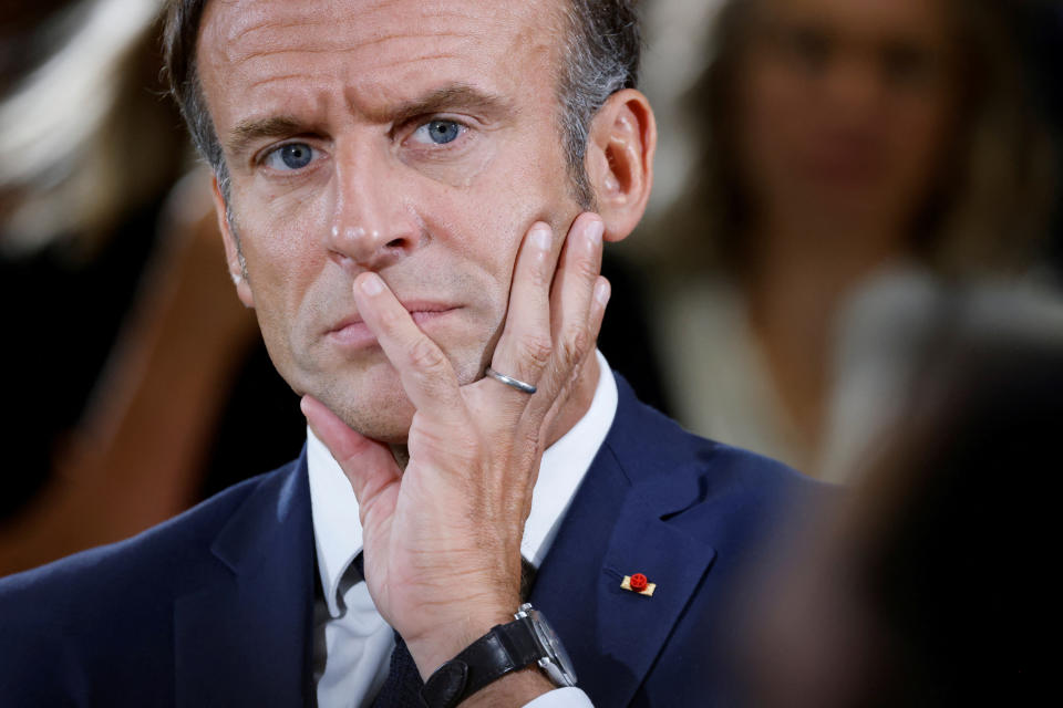 Emmanuel Macron. (Bild: LUDOVIC MARIN/Pool via REUTERS)