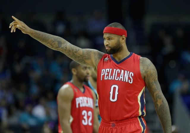 DeMarcus Cousins New Orleans Pelicans Nike Swingman Jersey