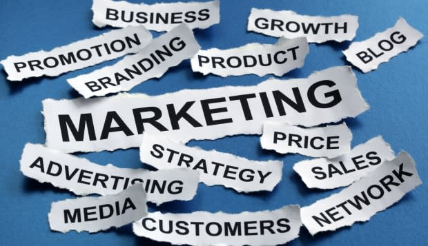 Marketing and strategy concept