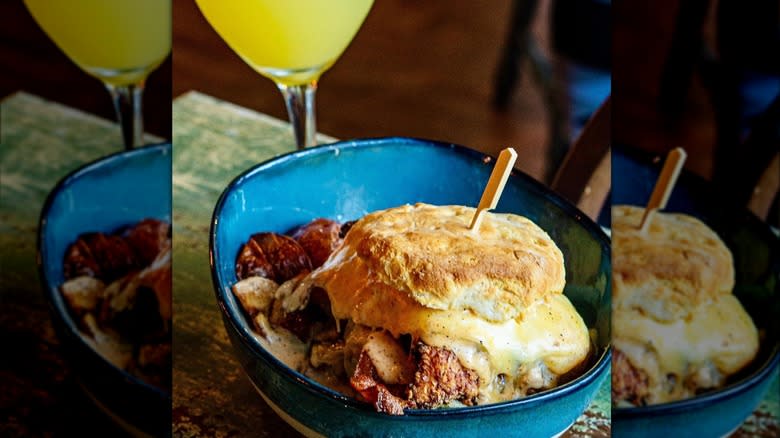 Dirty South Biscuit in bowl