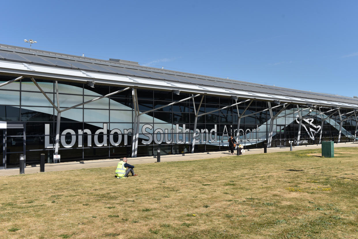 SOUTHEND ON SEA, ENGLAND - JULY 03: A general view of London Southend airport on July 3, 2018 in Southend on Sea, England. (Photo by John Keeble/Getty Images)