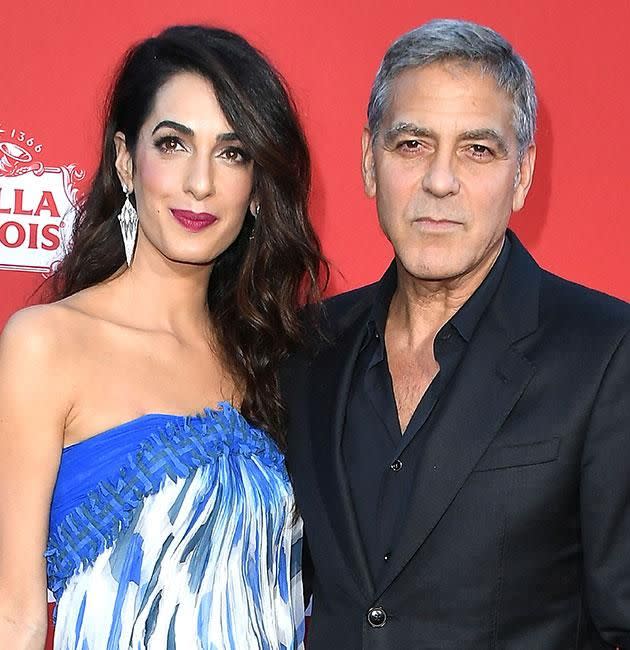 The actor said Amal had to tell people to 