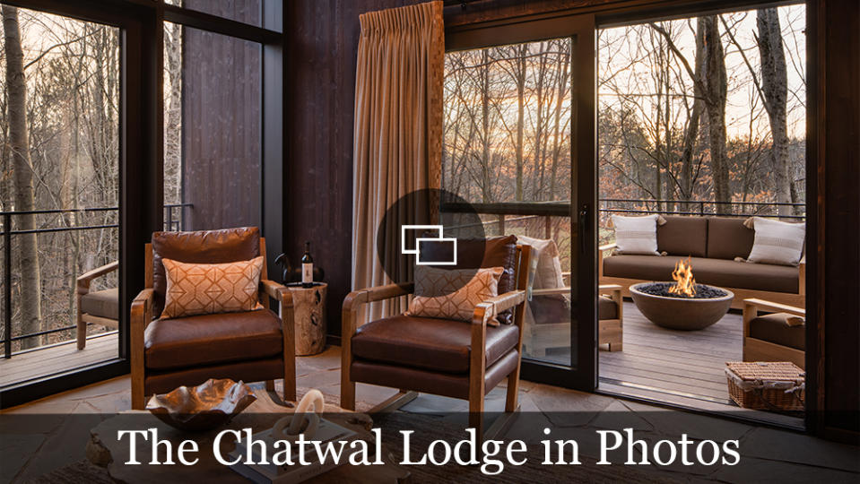 The Chatwal Lodge treehouse slide cover