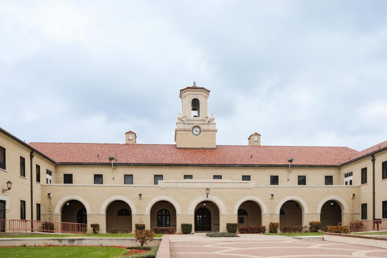 The College Hall building at Texas A&M University-Kingsville.