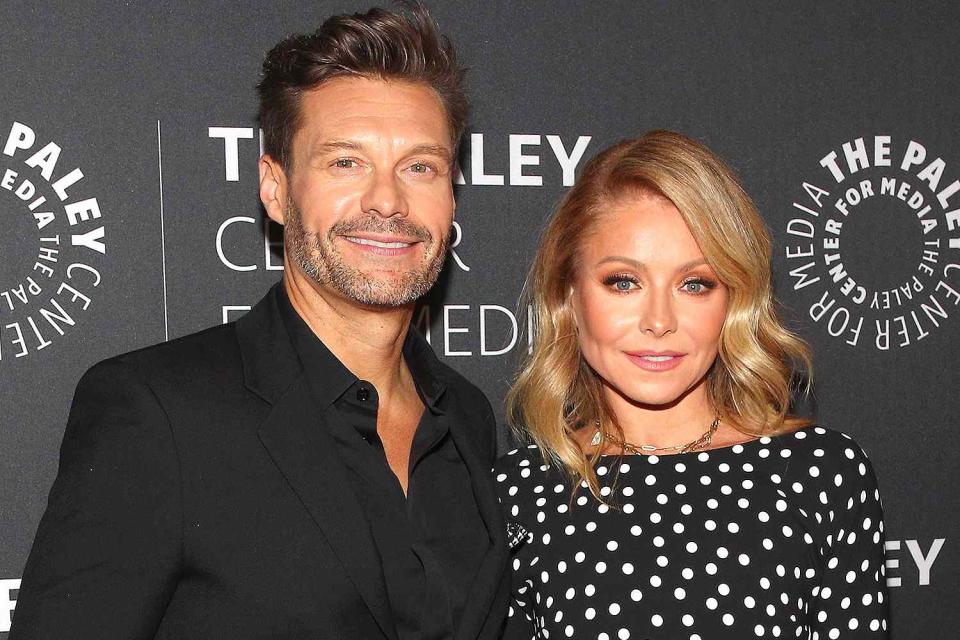 Ryan Seacrest and Kelly Ripa