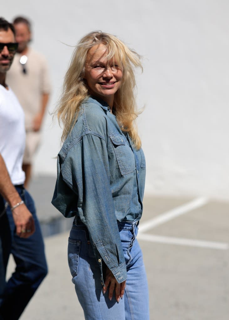 Former Playboy model Pamela Anderson has reportedly signed up to star opposite Liam Neeson in the upcoming remake of the late 1980s hit “Naked Gun.” Rachpoot/Bauer-Griffin/GC Images