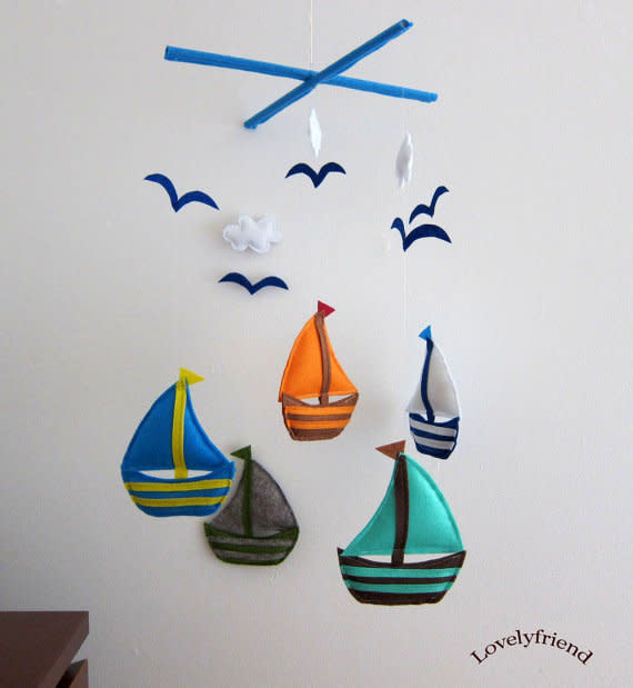 Sailboats Mobile