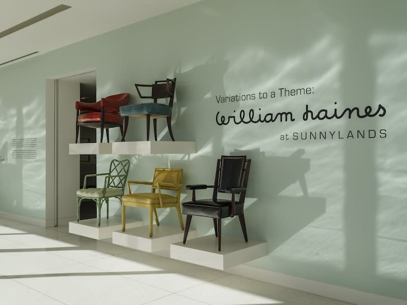 Variations to a Theme - Exhibition - William Haines Furniture - Sunnylands -