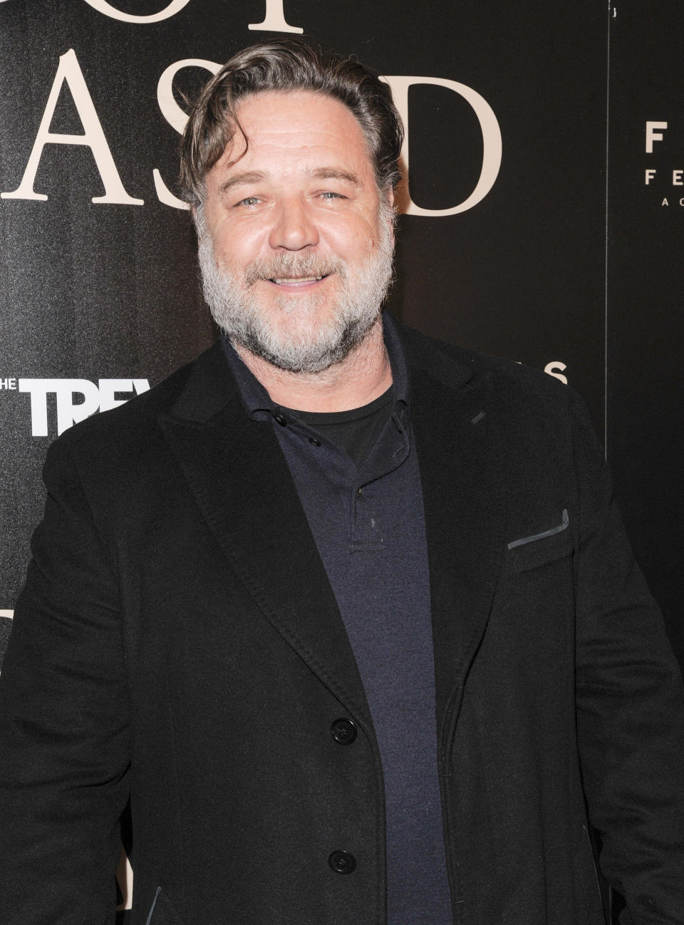 Russell Crowe attends the New York screening of Boy Erased at the Whitby Hotel Manhattan. 