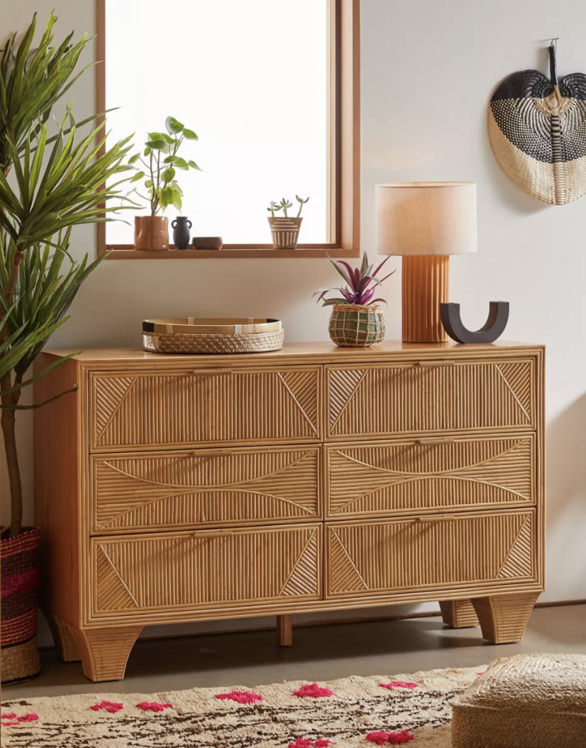 caroline rattan drawer urban outfitters