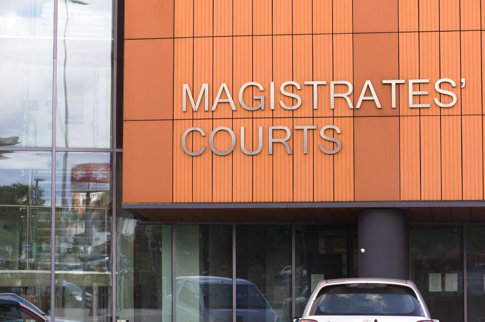 Exterior of Colchester Magistrates Court building, Essex, Britain