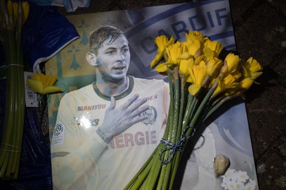 Emiliano Sala was in the process of signing for Cardiff City when the crash happened (Aaron Chown/PA) (PA Archive)