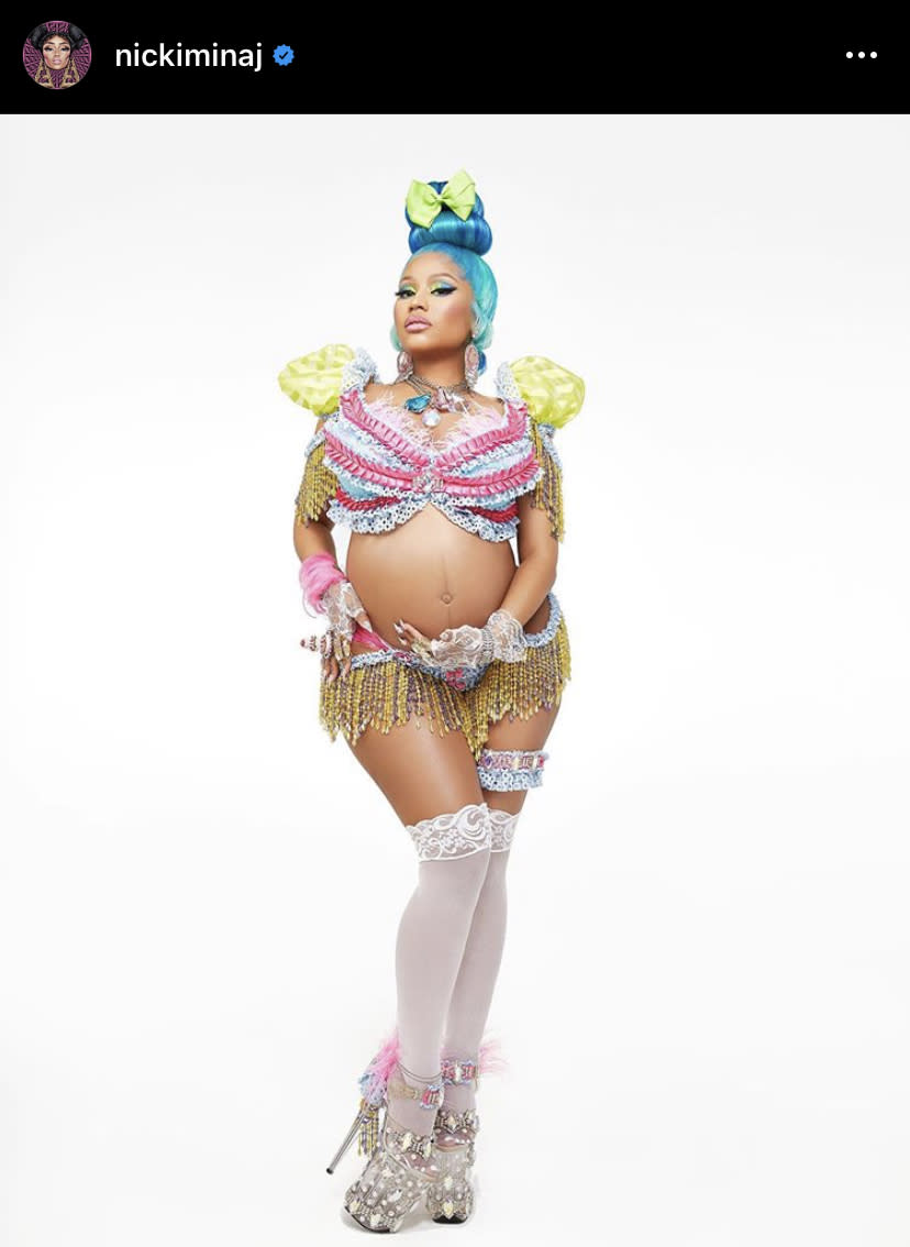 Nicki Minaj incinta: le foto del pancione