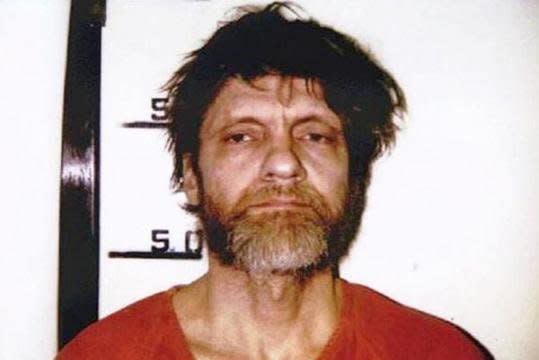 On April 3, 1996, the FBI raided a Montana cabin and arrested Theodore Kaczynski, accusing him of being the "Unabomber" whose mail bombs killed three people. File Photo courtesy of the FBI