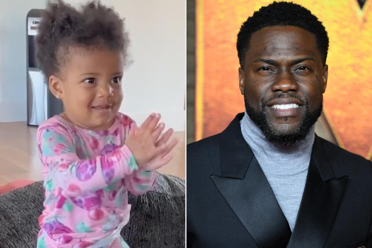 Kevin Hart Says Facetiming with Daughter Kaori, 22 months, 'Genuinely Makes Me Laugh': 'It's All Over the Place'