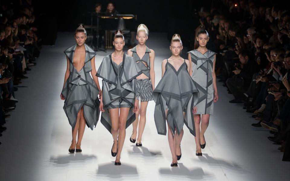 Miyake's Ready to Wear Autumn/Winter show during Paris Fashion Week in 2011 - Victor Boyko/Getty Images