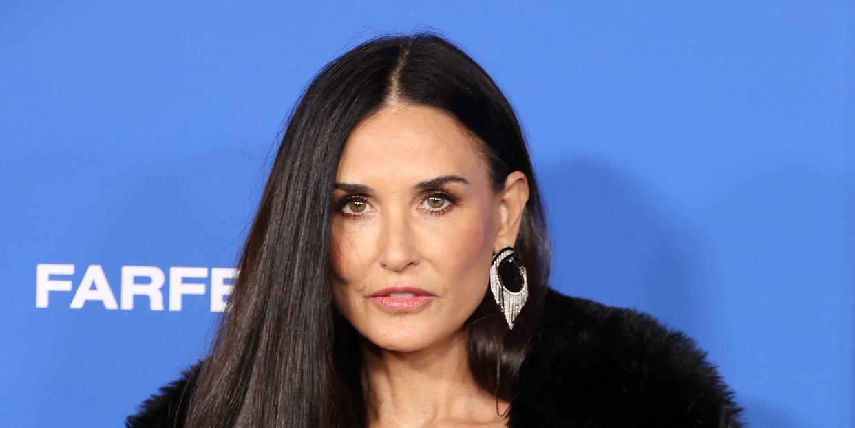 demi moore fashion trust us awards arrivals