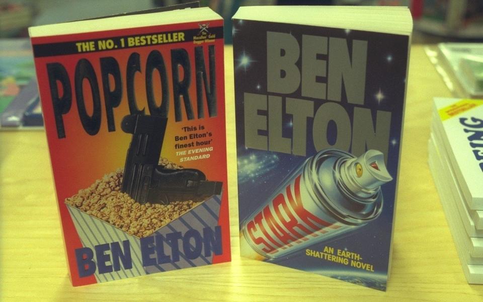 Two of Elton’s 17 published novels - Roy Letkey