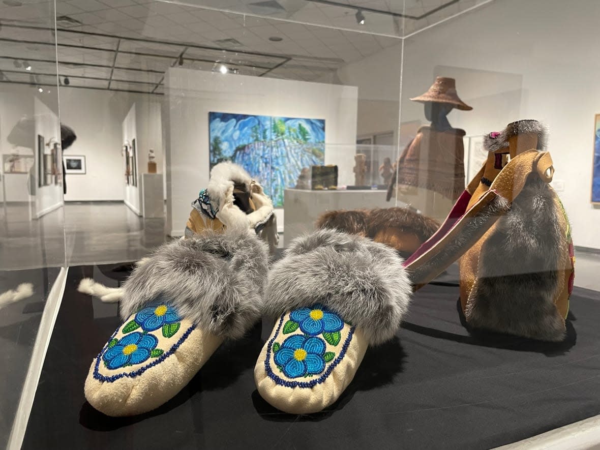 Acquisitions are selected by what is now called the Friends of Yukon Permanent Art Collection (FOYPAC) through an arm's-length adjudication process. They ensure artworks in the collection are unique, high quality and relevant to Yukon and/or the legacy of Yukon artists. (Sissi De Flaviis/CBC - image credit)