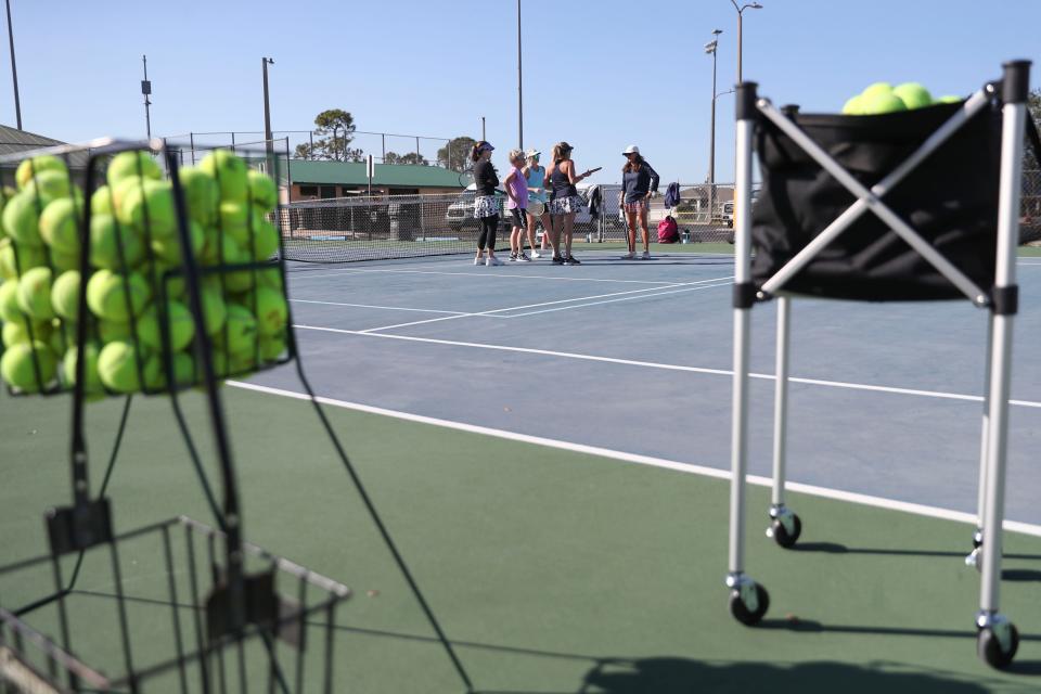 Lisa Zuk has been running clinics and giving lessons at  Kurt Donaldson, Jim Jeffers, Judd and Burton Memorial parks, and at the Cape Coral High School courts.