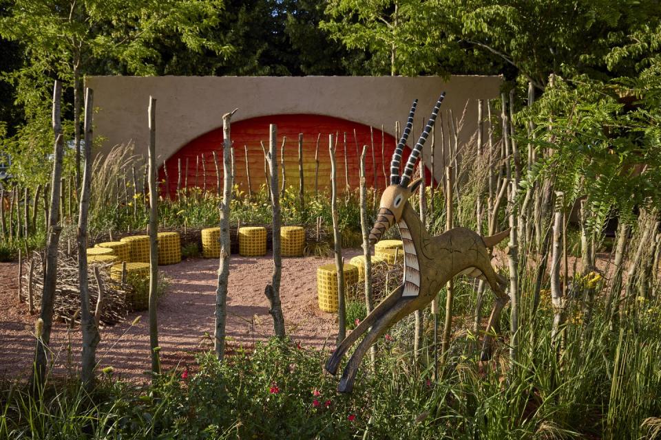 lion king garden rhs hampton 2024