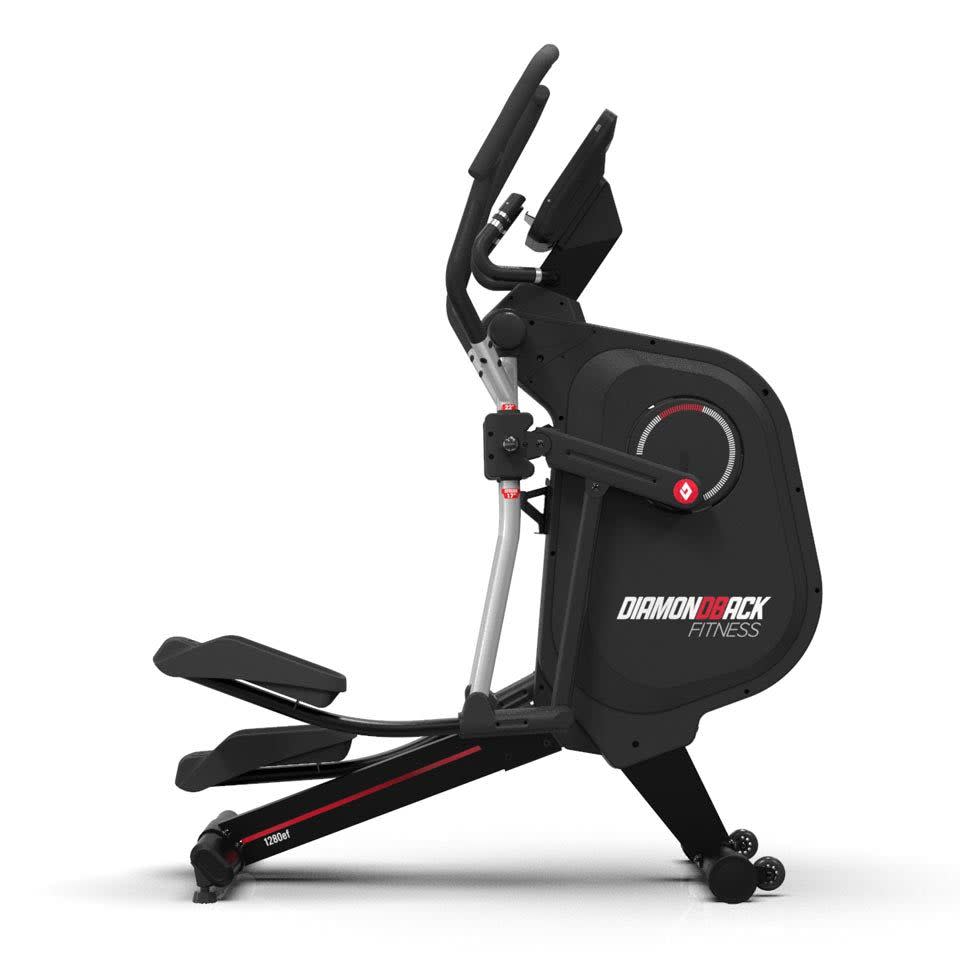 <p><a href="https://www.diamondbackfitness.com/products/1280ef-elliptical-trainer" rel="nofollow noopener" target="_blank" data-ylk="slk:Shop Now;elm:context_link;itc:0;sec:content-canvas" class="link rapid-noclick-resp">Shop Now</a></p><p>1280ef Adjustable Stride Elliptical Trainer</p><p>diamondbackfitness.com</p><p>$999.99</p>