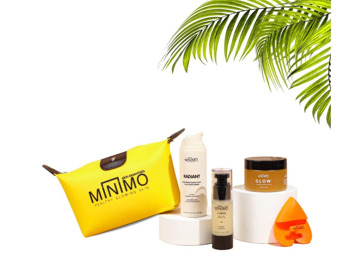 minimo skincare set