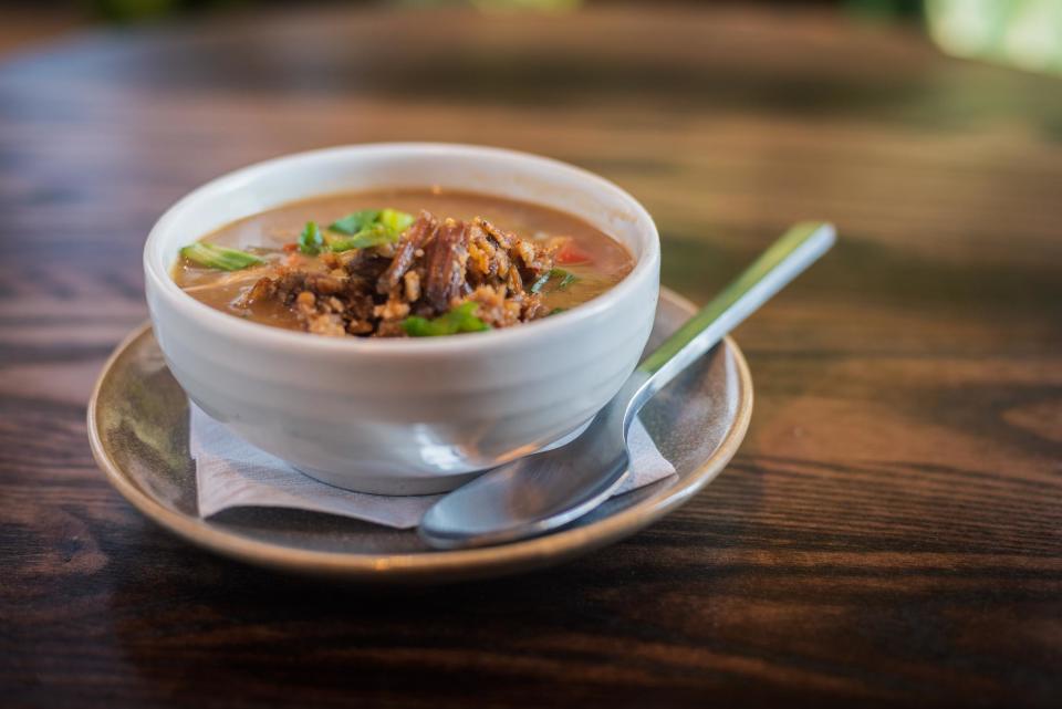 Chicken and Boudin Gumbo