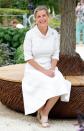 <p>Sophie, Countess of Wessex, visited the Blind Veterans UK Community Show Garden wearing a simple and sophisticated white midi dress. </p>